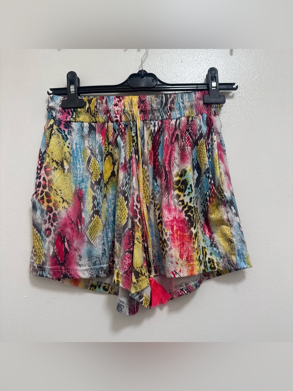 Grace & Emma Multicolor Animal Print Shorts